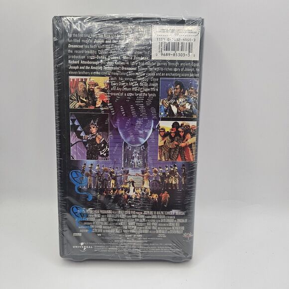 Joseph And The Amazing Technicolor Dreamcoat SEALED VHS 2000 Donny Osmond - Picture 7 of 10